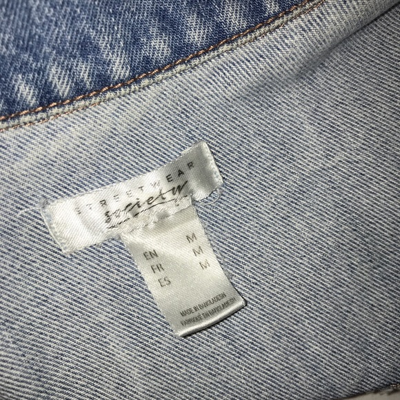 Streetwear Society Denim Blue Patches Crop Jacket - Picture 9 of 16